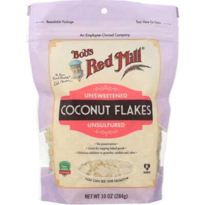 Несладкая кокосовая стружка Bobs Red Mill 10 унций