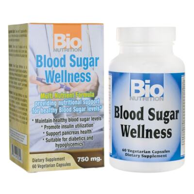 Bio Nutrition Blood Sugar Wellness 60 растительных капсул