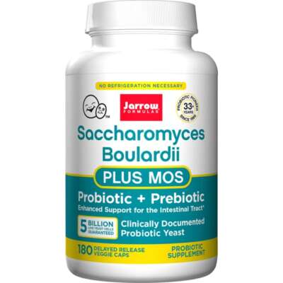 Jarrow Formulas, Inc. Веганские Saccharomyces Boulardii + Mos
