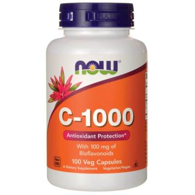 NOW Foods C-1000 1000 мг 100 растительных капсул