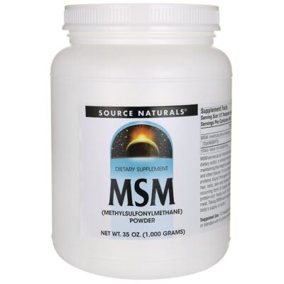 Source Naturals Msm 35 унций Pwdr