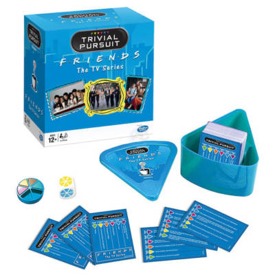 OFFICIAL FRIENDS TV SERIES TRIVIAL PURSUIT QUIZ MEMORY GAME