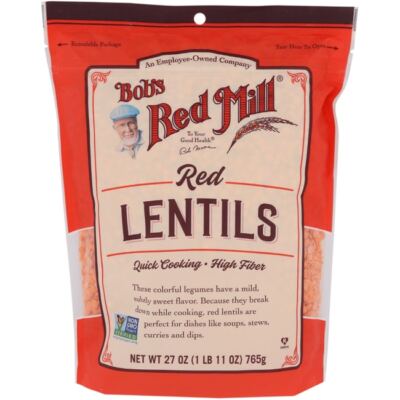 Красная чечевица Bobs Red Mill 27 унций