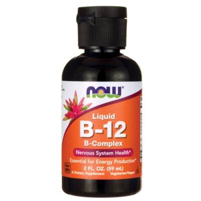 NOW Foods Liquid B-12 B-Complex 2 жидких унции Liq