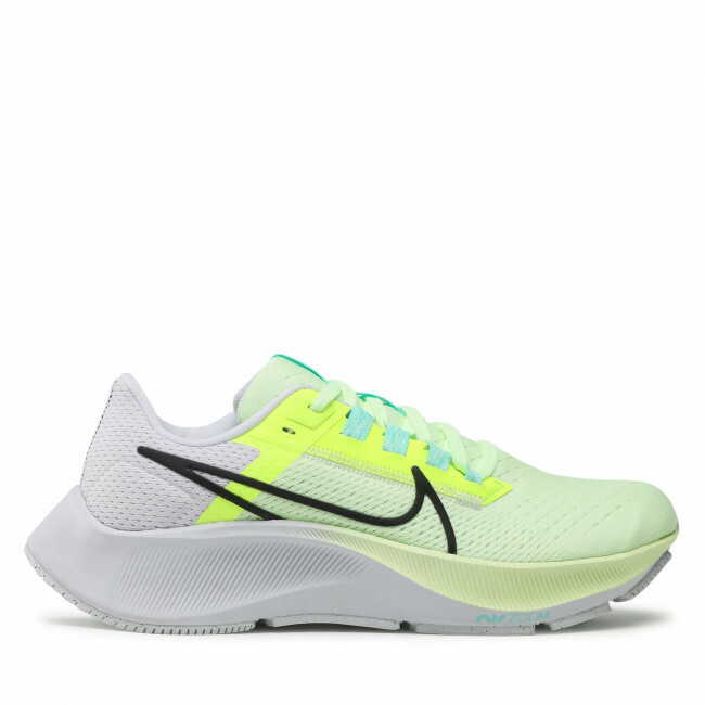 

Женские кроссовки Nike Air Zoom Pegasus 38 Barely Volt Green White Black CW7358-700 sz 8, Зеленый, Nike Air Zoom Pegasus 38