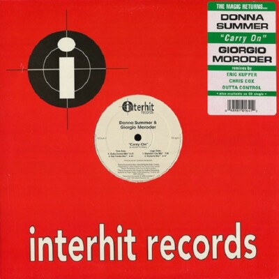 Donna Summer & Giorgio Moroder Carry On Dj USA 12''