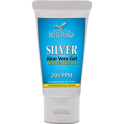 Natural Path Silver Wings Серебряный гель Алоэ Вера с маслом чайного дерева
