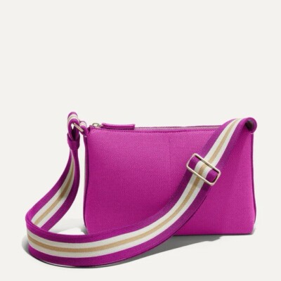 Rothy s The Casual Crossbody in Tulip Petal New Sealed