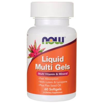 NOW Foods Liquid Multi Gels 60 Sgels