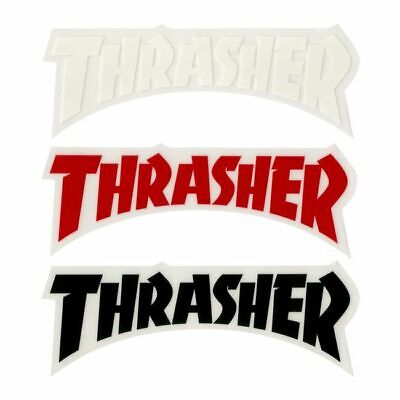 Thrasher Magazine Die Cut Logo Sticker 5'' Skateboard Decal 3 Color Choices