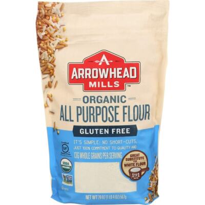 Arrowhead Mills 1 to 1 Органическая универсальная мука, 20 унций, упаковка