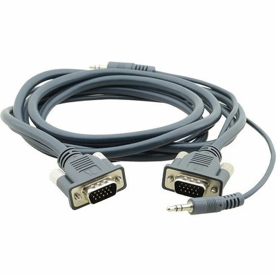 Kramer C-MGMA/MGMA-15 Molded 15-pin HD(Male-Male) Flexible Cable with Audio (...