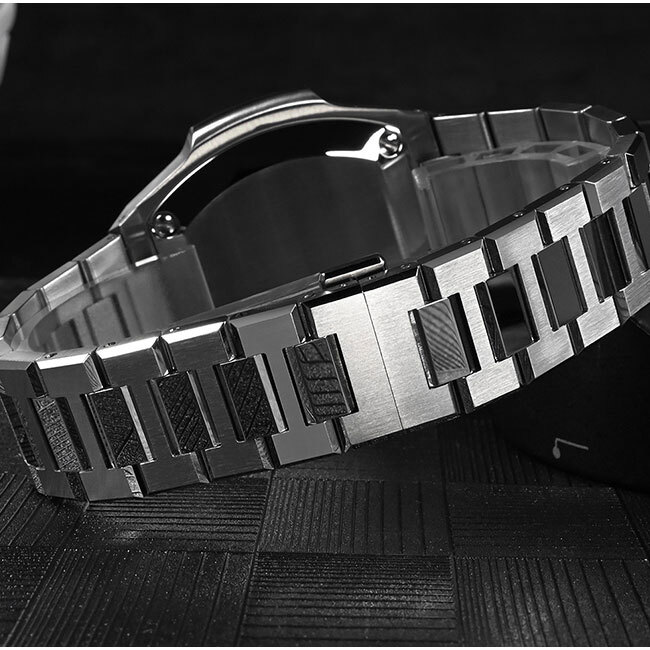 Pre-owned San Martin Men Luxury Watch Automatic Wristwatch 200m Waterproof Luminous Pt5000
