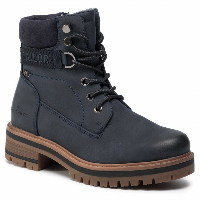 Tom Tailor 799000600 Navy Gr.38 Damen Stiefelette Boots mit Tom Tailor 799000600 Navy Gr.38 Damen Stiefelette Boots mit