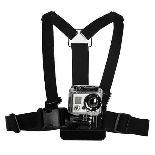 MaximalPower Chest Strap Mount for GoPro Go Pro HD  Hero 2 3 3+ 4 5 6 Session