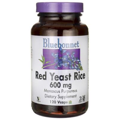 Bluebonnet Nutrition Красный дрожжевой рис 600 мг 120 капсул