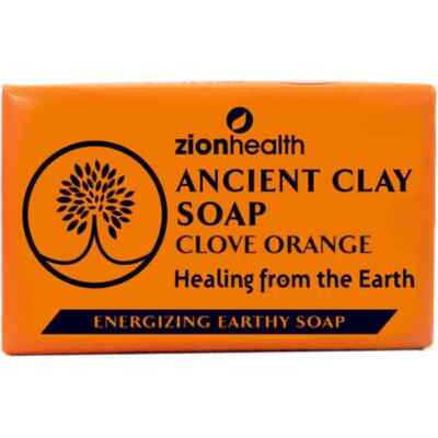 Мыло Zion Health Ancient Clay Soap - Clove Orange 6 oz Bar(S)