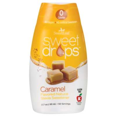 Жидкая карамель со стевией Wisdom Natural Sweetleaf Sweet Drops, 1,7 унции