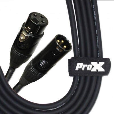 Pro X 5 Ft. Balanced XLR-F to XLR-M High Performance Audio Cable