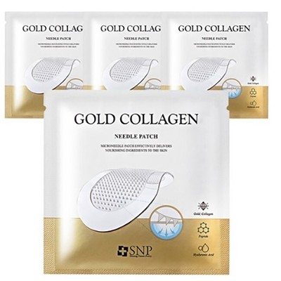 SNP Gold Collagen Needle Patch (2ea x 4Set) Wrinkle Intensive Care Hyaluronic Ac