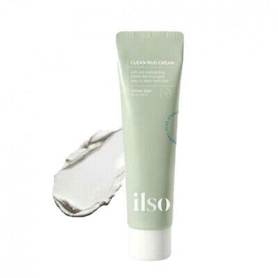 ILSO Clean Mud Cream 100g, Moisturizing,Soothing,Korean Cosmetics,Kbeauty,sample