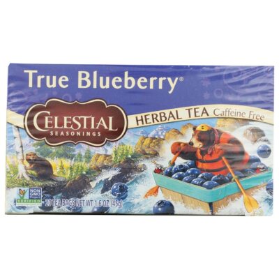 Celestial Seasonings Herbal Tea True Blueberry - Без кофеина 20 Пакет(ы)