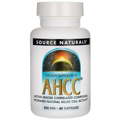 Source Naturals Ahcc 500 mg 60 Caps
