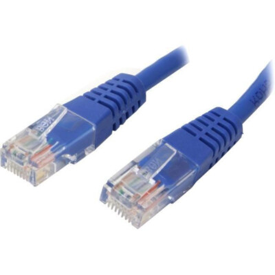 StarTech.com 50ft Blue Molded Cat5e UTP Patch Cable (M45PATCH50BL)