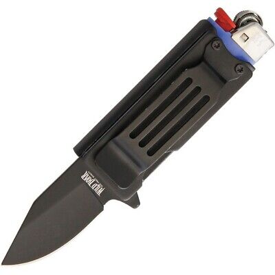 And Lighter Holder Folding Assisted Open Knife