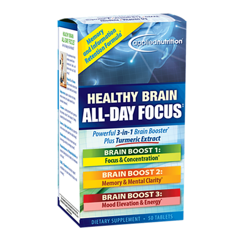 Applied Nutrition Healthy Brain All Day Focus 50 таблеток