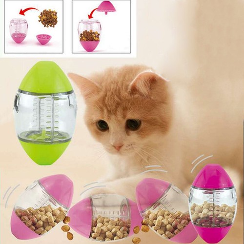 New Pet Feeders Food Storage Tumbler Maze Leaking Food Balls Dog