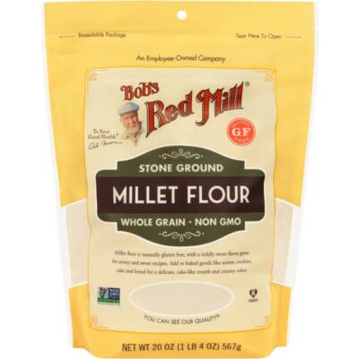 Цельнозерновая пшенная мука Bobs Red Mill Stone - 20 унций