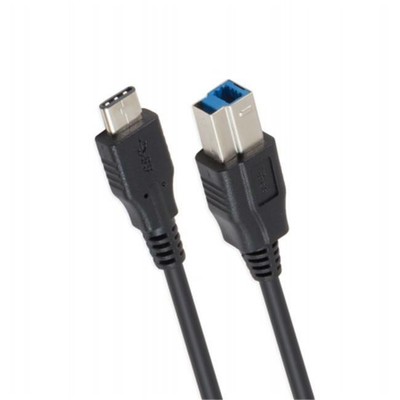 Syba SY-CAB20173 3 ft. USB 3.1 10Gbps Reversible Type C To Type B Cable