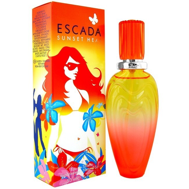 ESCADA サンセット　ヒート　フォーメン　オーデトワレ　50ml ESCADA SUNSET HEAT WOMEN 50ml EDT Spray Women Perfume Sealed