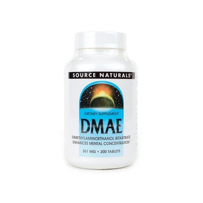 Source Naturals Dmae 351 мг 200 таблеток