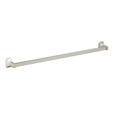 Moen P5130 Nickel 30'' Towel Bar From The Donner Collection