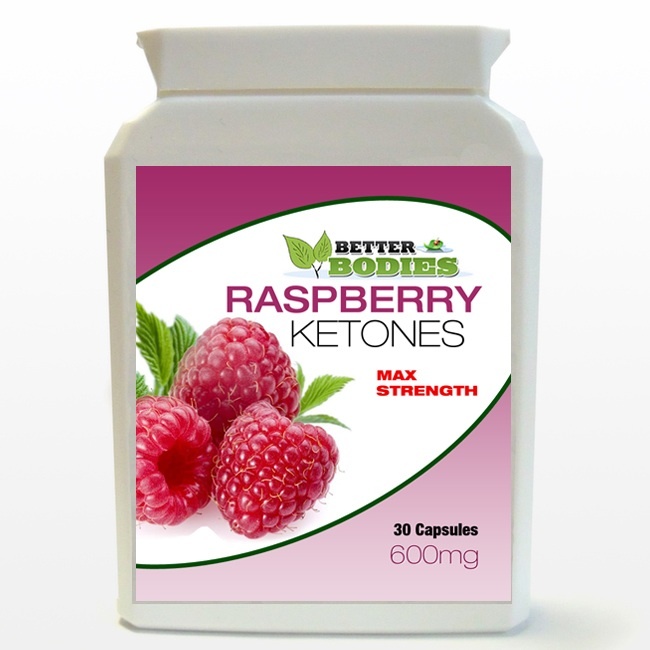 30 STRONG RASPBERRY KETONE MAX HIGH STRENGTH 600MG BOTTLE DIET WEIGHT