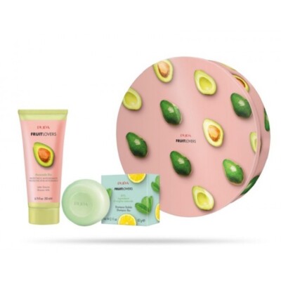 PUPA Milan Fruit Lovers Avocado Bio Shower Milch 200ml + Shampoo Solide 60gr