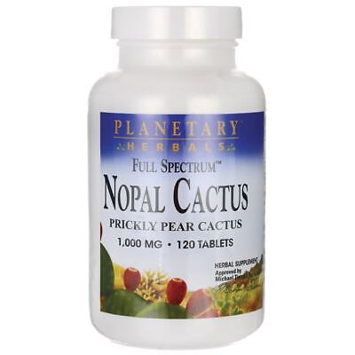 Planetary Herbals Full Spectrum Nopal Cactus 1000 мг 120 таблеток