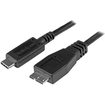 StarTech.com USB C to Micro USB Cable - 3 ft - 1m - USB 3.1 - 10Gbps - Micro USB