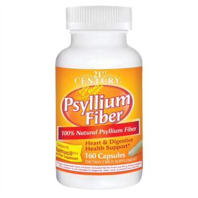 21st Century Psyllium Fiber 160 Caps