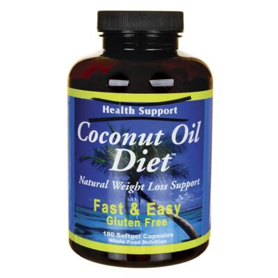 Health Support Cocony Oil Diet 180 Sgels