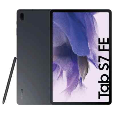 Samsung Galaxy Tab S7 FE 12.4'' 64GB Mystic Black SM-T733NZKYXAR