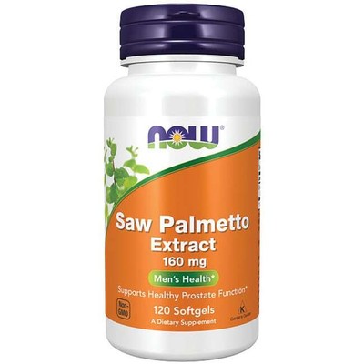 NOW Foods Saw Palmetto Extract 160 мг 120 гелевых капсул