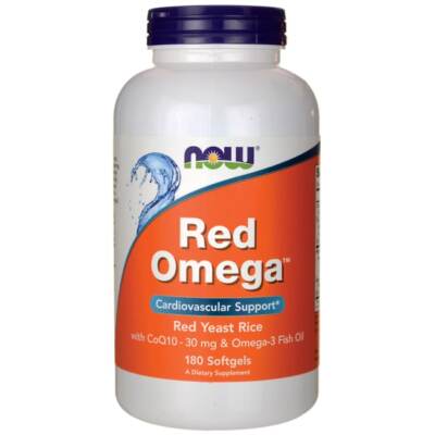 NOW Foods Red Omega 180 Sgels