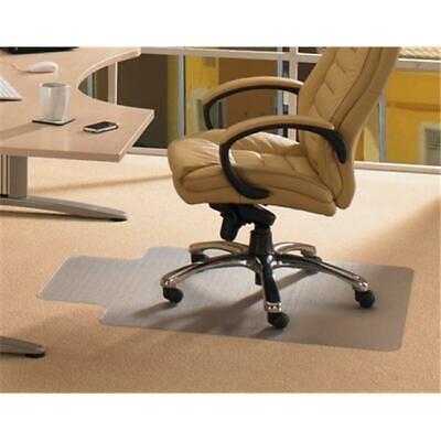 Floortex Cleartex 119225LV Advantagemat Pvc Rectangular Lipped Chair Mat For ...