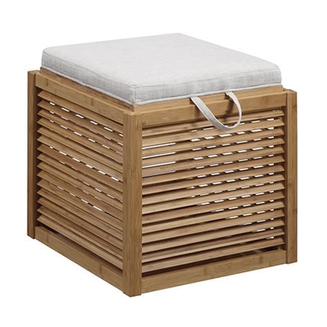 Bamboo Ottomans, Footstools and Poufs