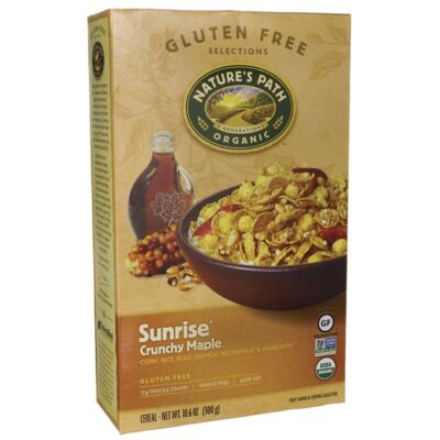 Натуральные хлопья Natures Path Organic Sunrise с хрустящим кленом, 10,6 унций