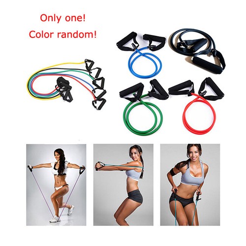 3.9ft Exercise Latex Resistance Band Fitness Stretch Training Home Workout 1pcs
