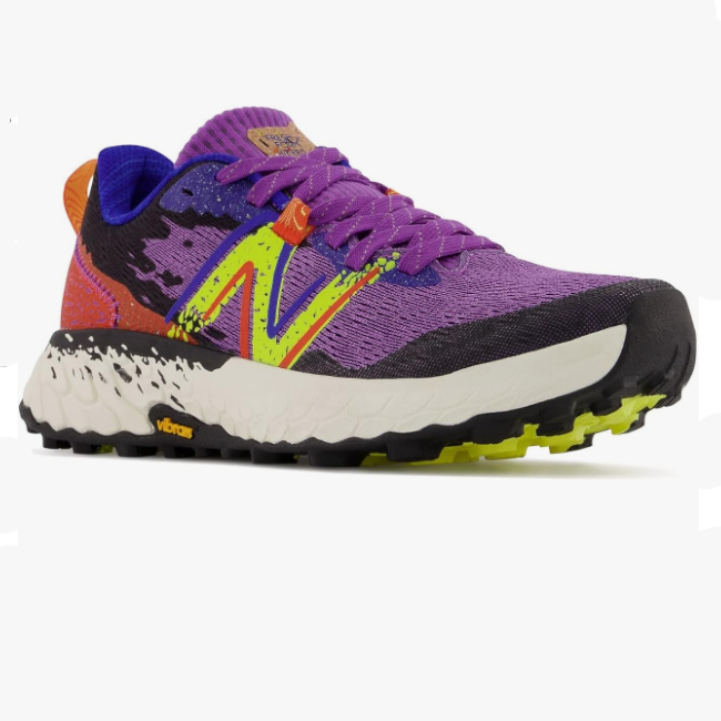 Pre-owned New Balance 194 Balance Women's Hierro V7 Trail Running Shoe, Purple, 9 Wide